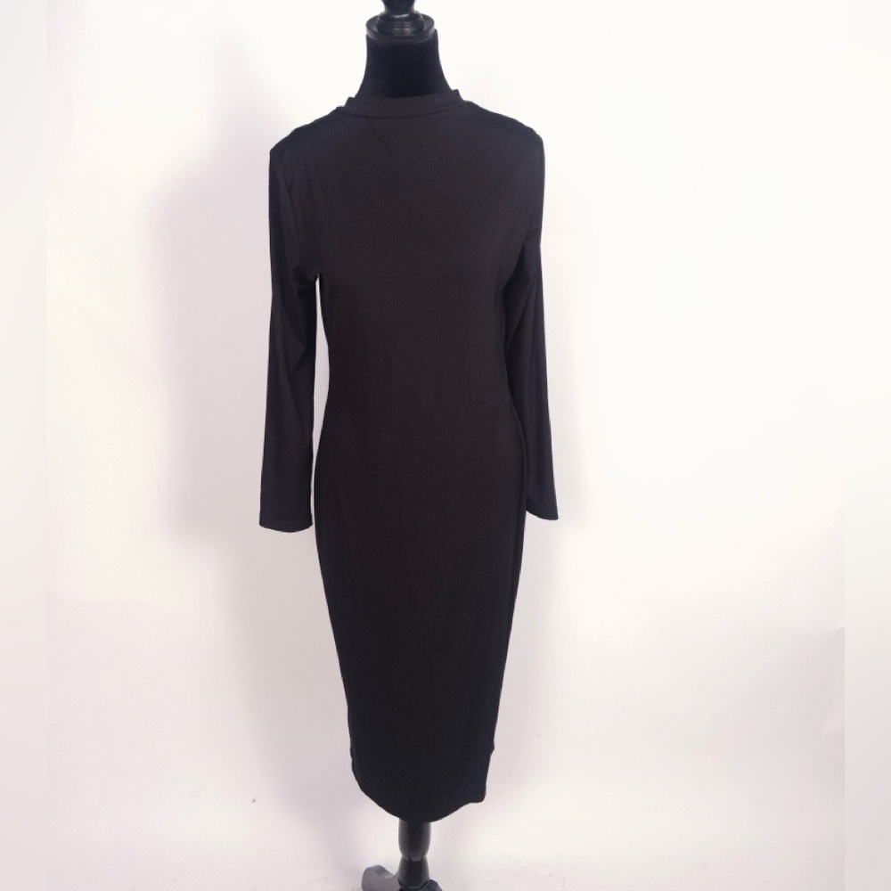 Black Midi Dress